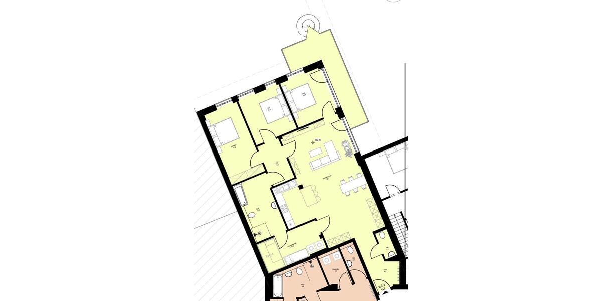 Erdgeschoßwohnung Iserlohn Gerlingsen - 4 Zimmer, 159 m&sup2;, 1.510&euro; | Angebot:26348994