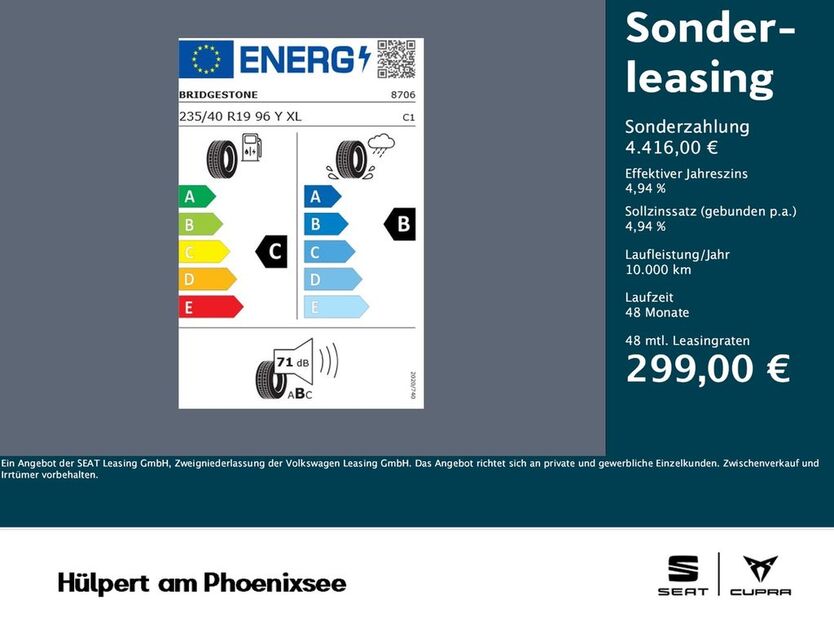 Cupra Ateca 4.500 km 38.555 € Dortmund 44269