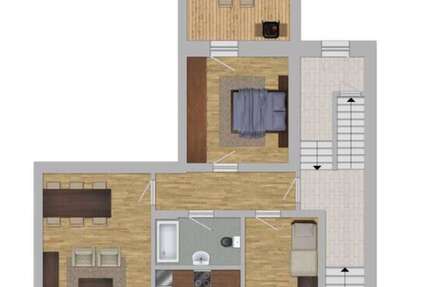 Wohnung Dortmund Innenstadt West - 3 Zimmer, 56 m&sup2;, 650&euro; | Angebot:24871361