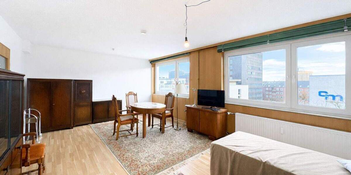 Etagenwohnung Gelsenkirchen Altstadt - 1 Zimmer, 50 m&sup2;, 350&euro; | Angebot:24872635