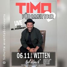 Schlagerparty | TIMO - Für immer Tour 2026 06.11.2026 Goldstück