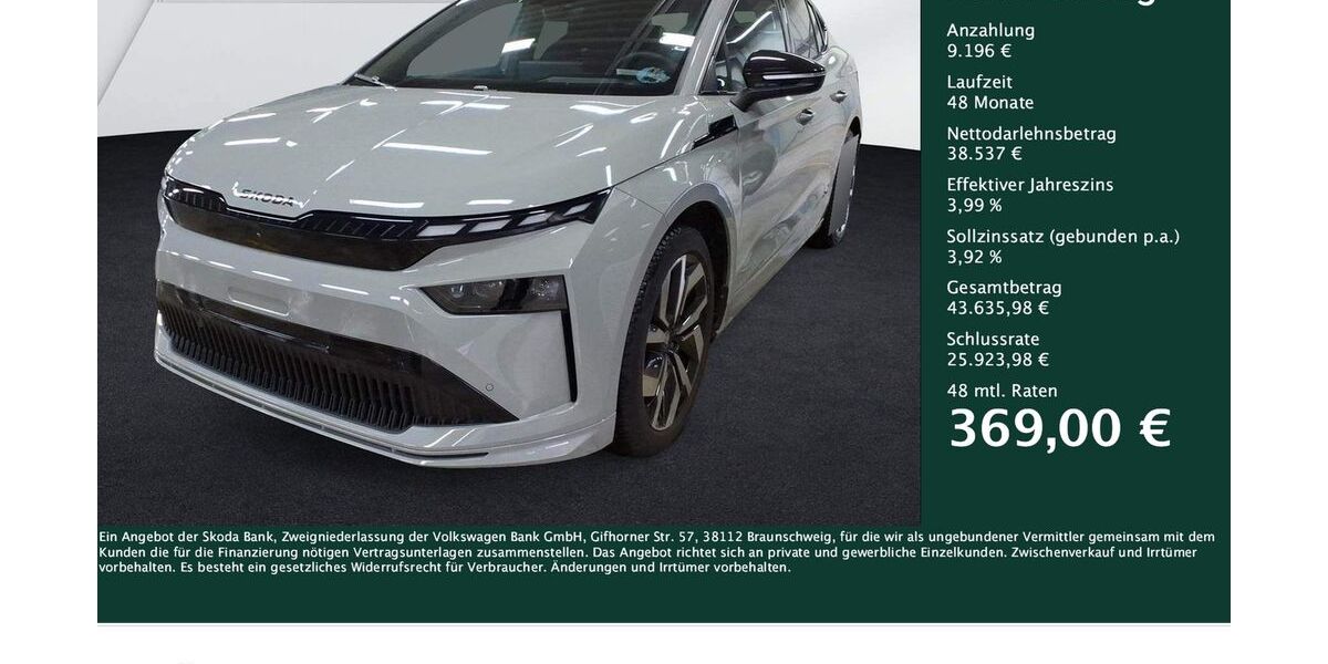 Skoda Enyaq 7.693 km 47.666 &euro; Dortmund 44269