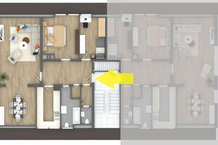 Wohnung Bochum Harpen - 4 Zimmer, 82 m&sup2;, 165.000&euro; | Angebot:24728717