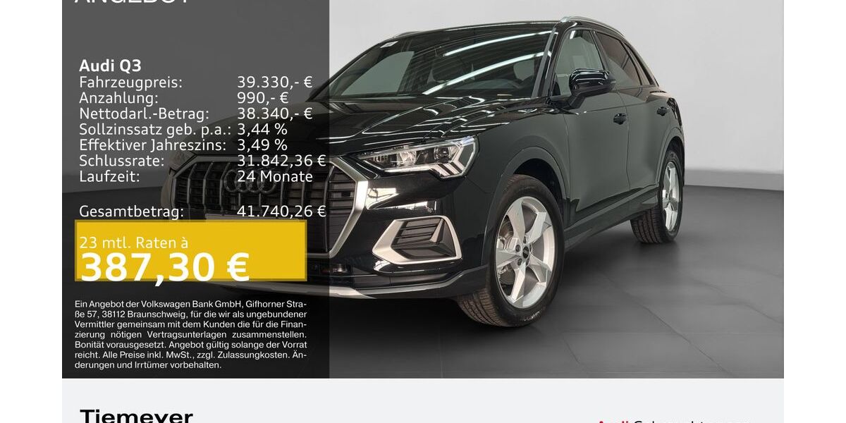 Audi Q3 4.062 km 39.880 &euro; Bochum 44809