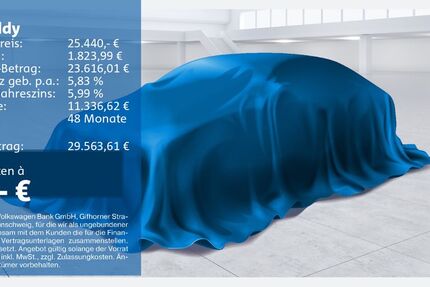 VW Caddy 15.014 km 25.440 &euro; Recklinghausen 45663