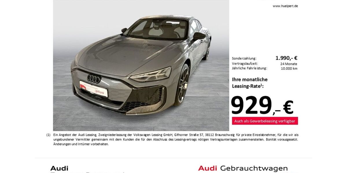 Audi RS e-tron GT 17.724 km 114.340 &euro; Dortmund 44143