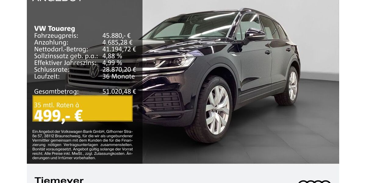 VW Touareg 70.641 km 43.480 &euro; Bochum 44809