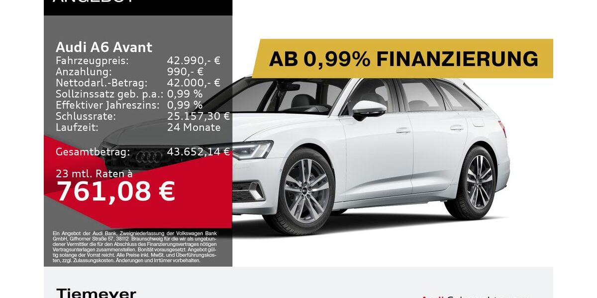 Audi A6 17.770 km 42.990 &euro; Bochum 44809