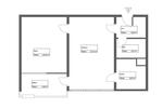 Etagenwohnung Herne Wanne-Bickern - 2 Zimmer, 61 m&sup2;, 485&euro; | Angebot:26440848