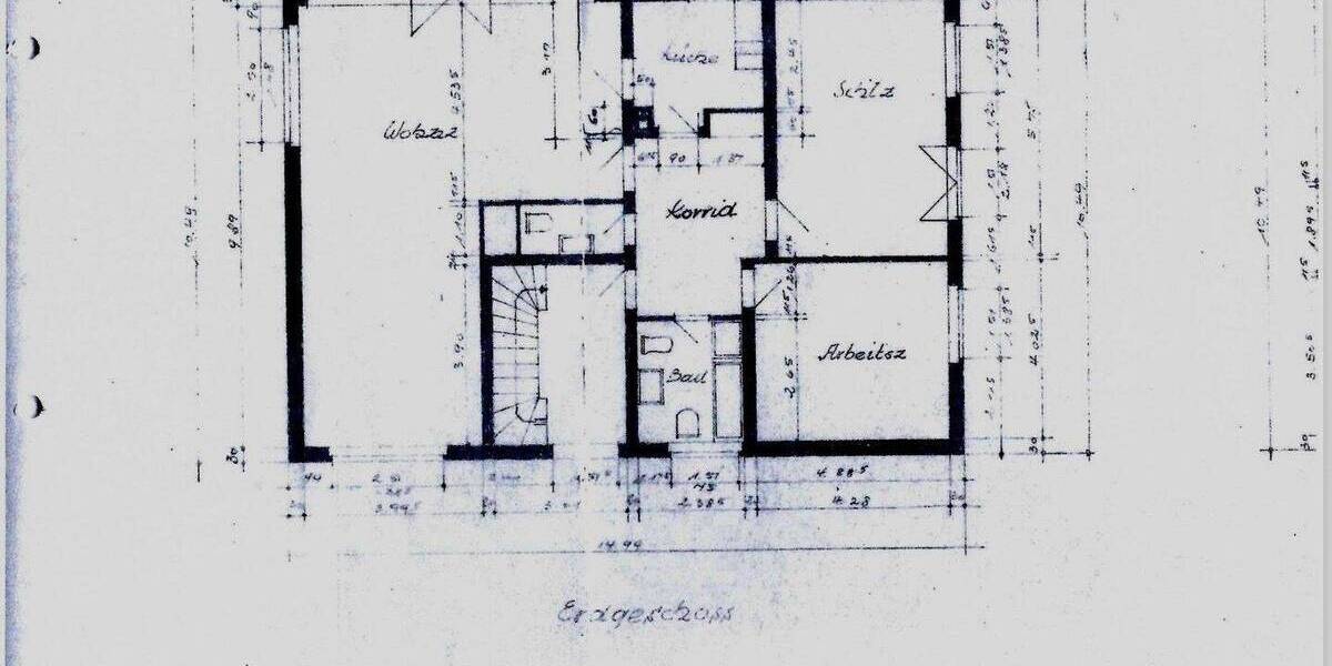 Etagenwohnung Witten Bommern - 4 Zimmer, 140 m&sup2;, 1.490&euro; | Angebot:26694530
