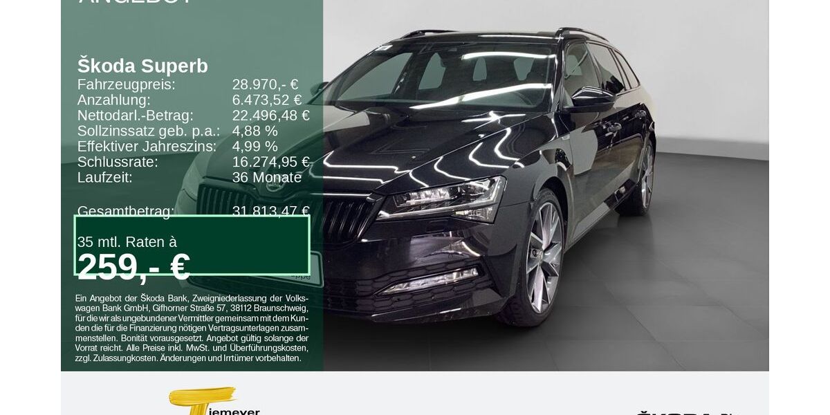 Skoda Superb 74.261 km 28.190 &euro; Bochum 44809