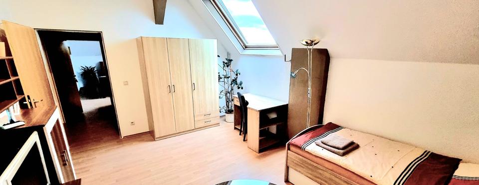 Dachgeschoßwohnung Recklinghausen König Ludwig - 1 Zimmer, 45 m&sup2;, 450&euro; | Angebot:24754593