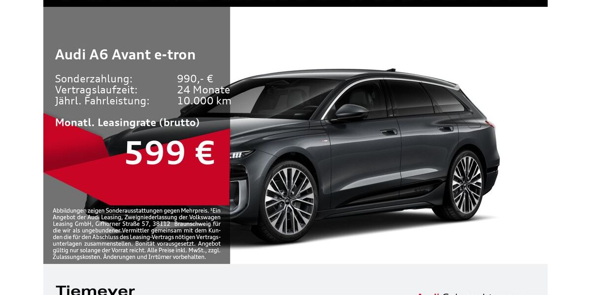 Audi A6 e-tron 2.801 km 68.390 &euro; Bochum 44809