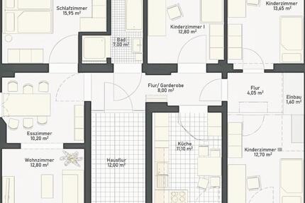 Vielseitige Erdgeschosswohnung mit Garage und Garten 5 zimmer