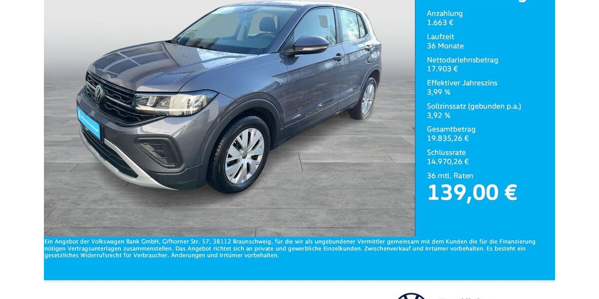 VW T-Cross 14.184 km 19.344 &euro; Unna 59423