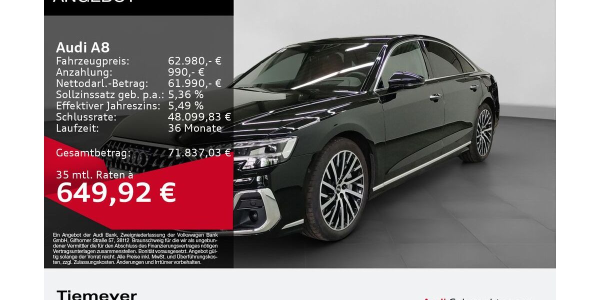 Audi A8 62.073 km 61.870 &euro; Bochum 44809