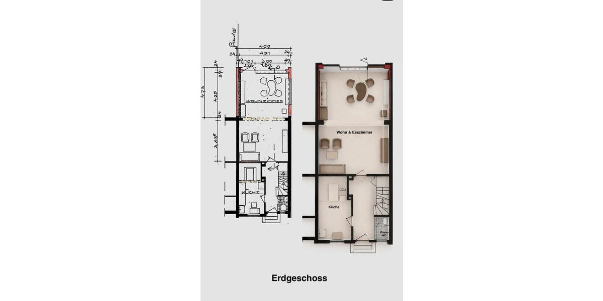 Doppelhaushälfte Bönen - 4 Zimmer, 110 m&sup2;, 1.400&euro; | Angebot:26121762