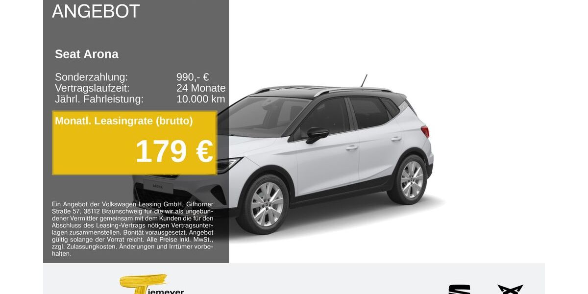Seat Arona 21.946 km 23.070 &euro; Bochum 44809