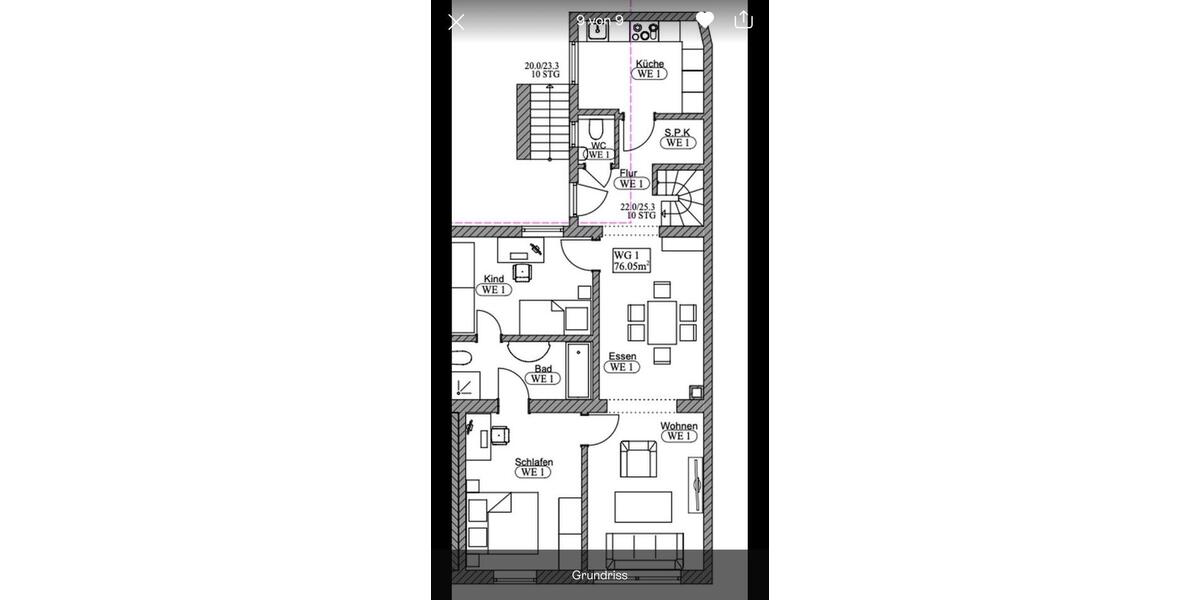 Erdgeschoßwohnung Bönen - 4 Zimmer, 76 m&sup2;, 988&euro; | Angebot:24731092