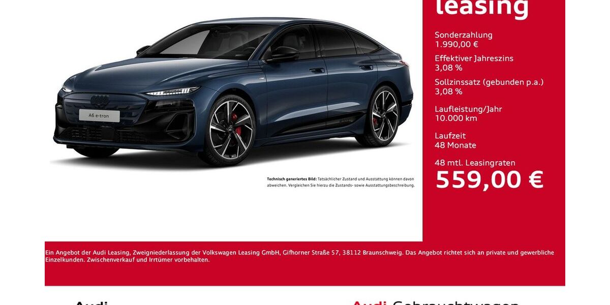 Audi A6 e-tron 5.256 km 69.977 &euro; Dortmund 44143