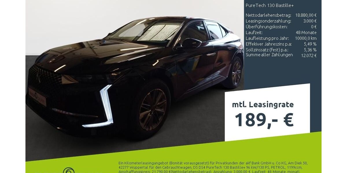 Citroen DS4 36.773 km 18.570 &euro; Dortmund 44263
