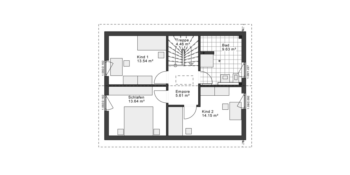 Einfamilienhaus Dortmund Aplerbeck - 3 Zimmer, 125 m&sup2;, 1.850&euro; | Angebot:26395169
