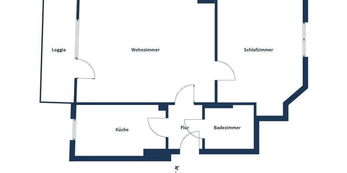 Etagenwohnung Bochum Wattenscheid - 2 Zimmer, 67 m&sup2;, 119.000&euro; | Angebot:24656643