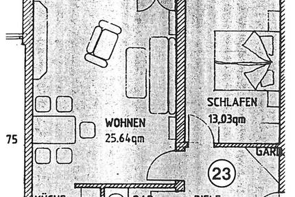 2 ZKB 56,14m² Lobeda Altstadt Balkon Gemeinschaftsgarten EBK