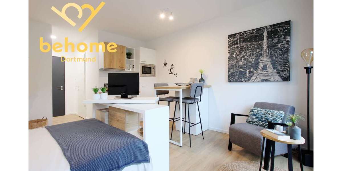 Etagenwohnung Dortmund Innenstadt West - 1.5 Zimmer, 30 m&sup2;, 595&euro; | Angebot:26498880