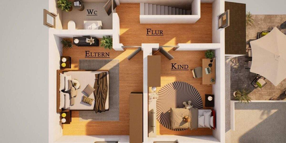 Doppelhaushälfte Dortmund Lindenhorst - 3 Zimmer, 86 m&sup2;, 249.000&euro; | Angebot:24386323