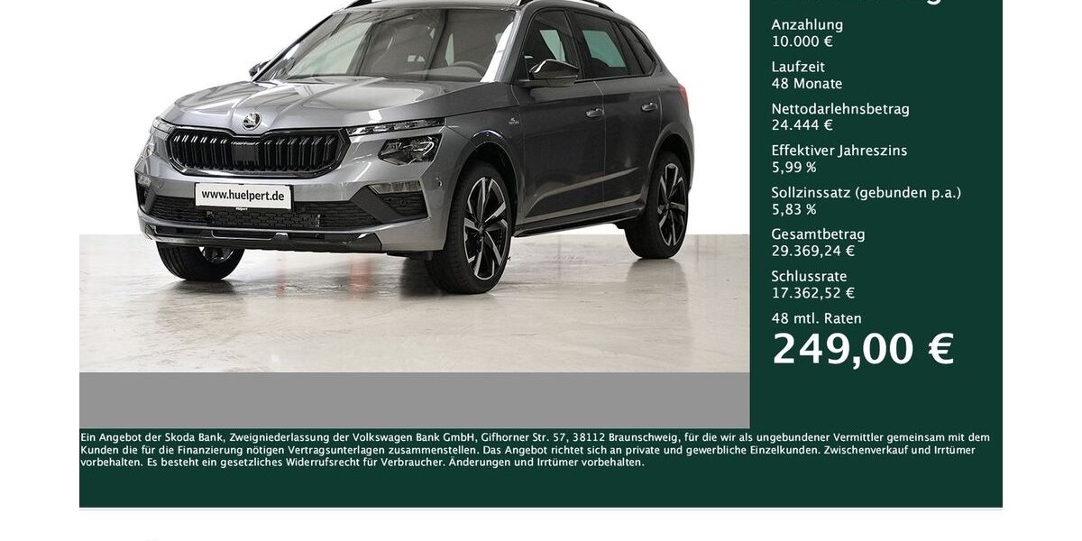 Skoda Kamiq 6.700 km 33.875 &euro; Dortmund 44269