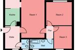 Etagenwohnung Iserlohn Gerlingsen - 3 Zimmer, 81 m&sup2;, 599&euro; | Angebot:25050576