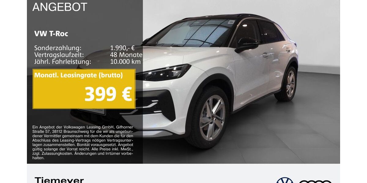 VW T-Roc 2.225 km 36.390 &euro; Gelsenkirchen 45894