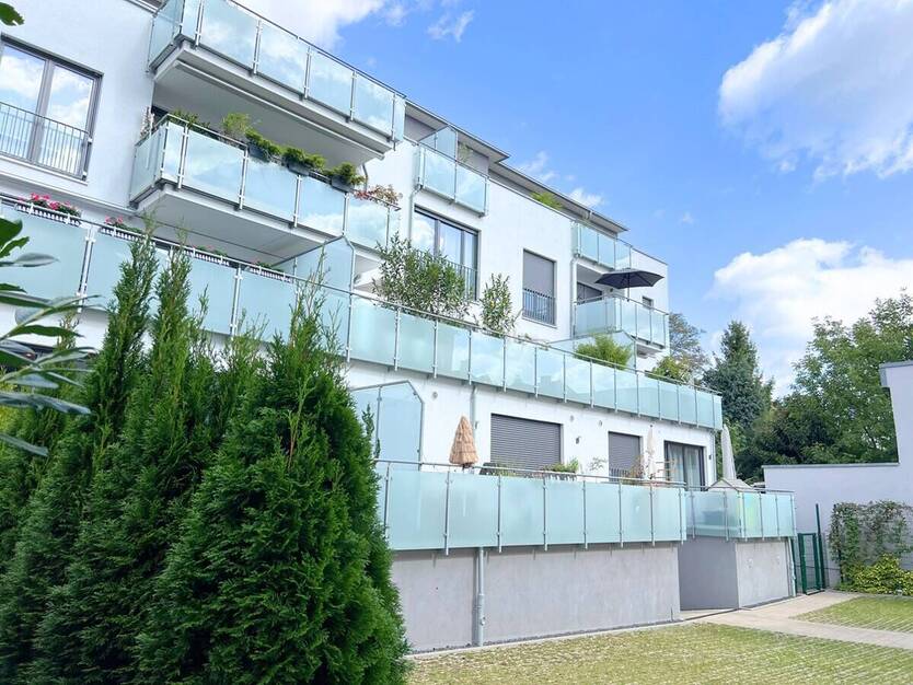 Moderne Hochparterre-Mietwohnung im neu entstandenen