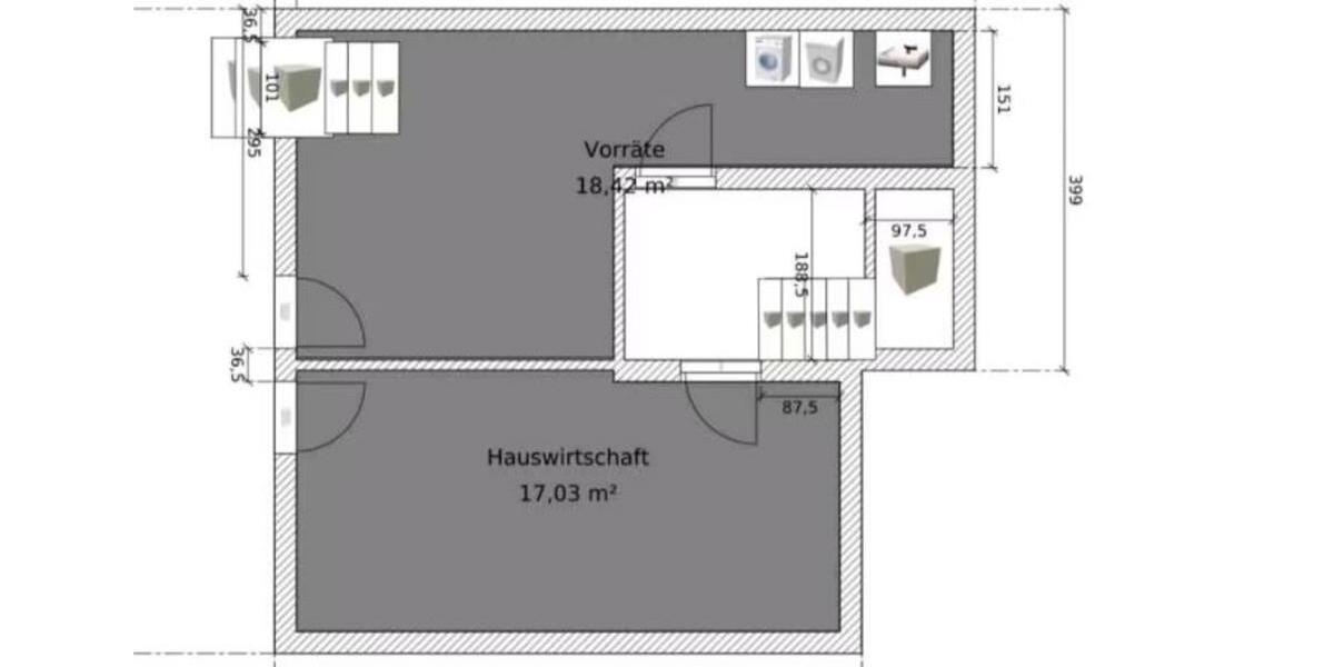 Reihenhaus Bochum Eppendorf - 5.5 Zimmer, 131 m&sup2;, 440.000&euro; | Angebot:24380267