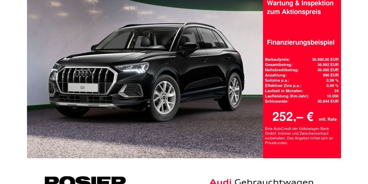 Audi Q3 23.986 km 35.499 &euro; Menden 58706