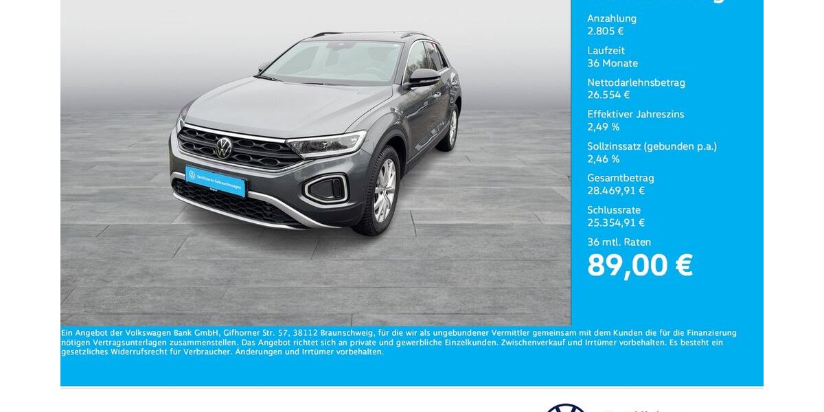 VW T-Roc 18.982 km 26.811 &euro; Unna 59423