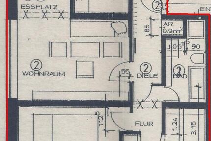 Wohnung Holzwickede - 3 Zimmer, 77 m&sup2;, 551&euro; | Angebot:25933232