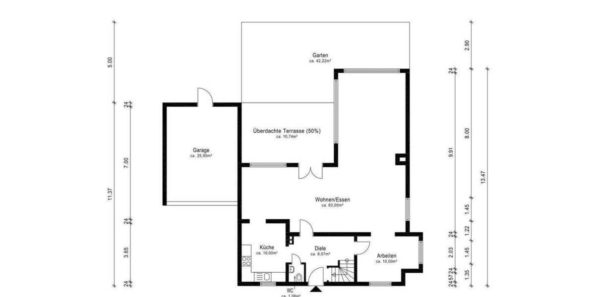 Einfamilienhaus Dortmund / Kirchhörde Kirchhörde - 8 Zimmer, 190 m&sup2;, 850.000&euro; | Angebot:24711481