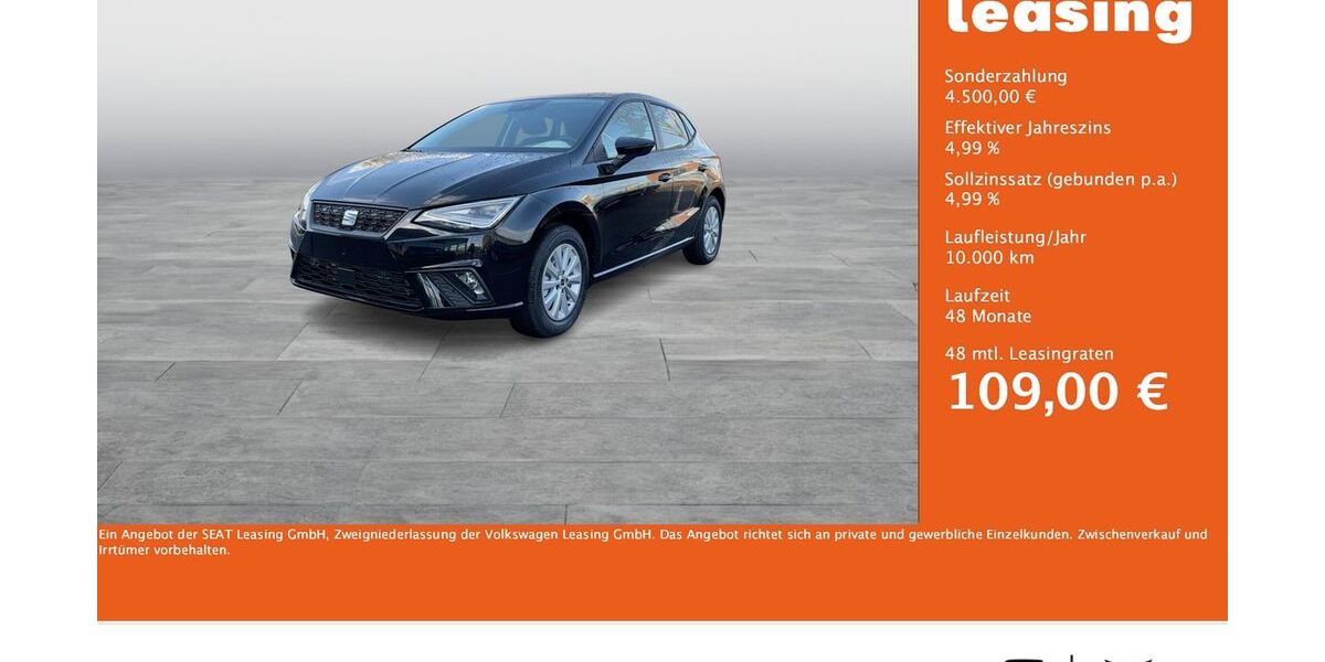 Seat Ibiza 1.990 km 24.555 &euro; Dortmund 44379