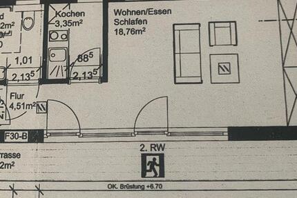 Wohnung Bergkamen - 1 Zimmer, 35 m&sup2;, 500&euro; | Angebot:25924127