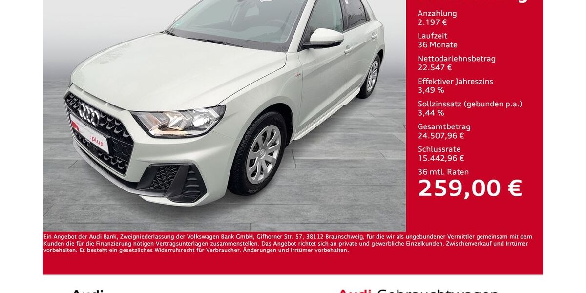 Audi A1 6.112 km 23.966 &euro; Dortmund 44143