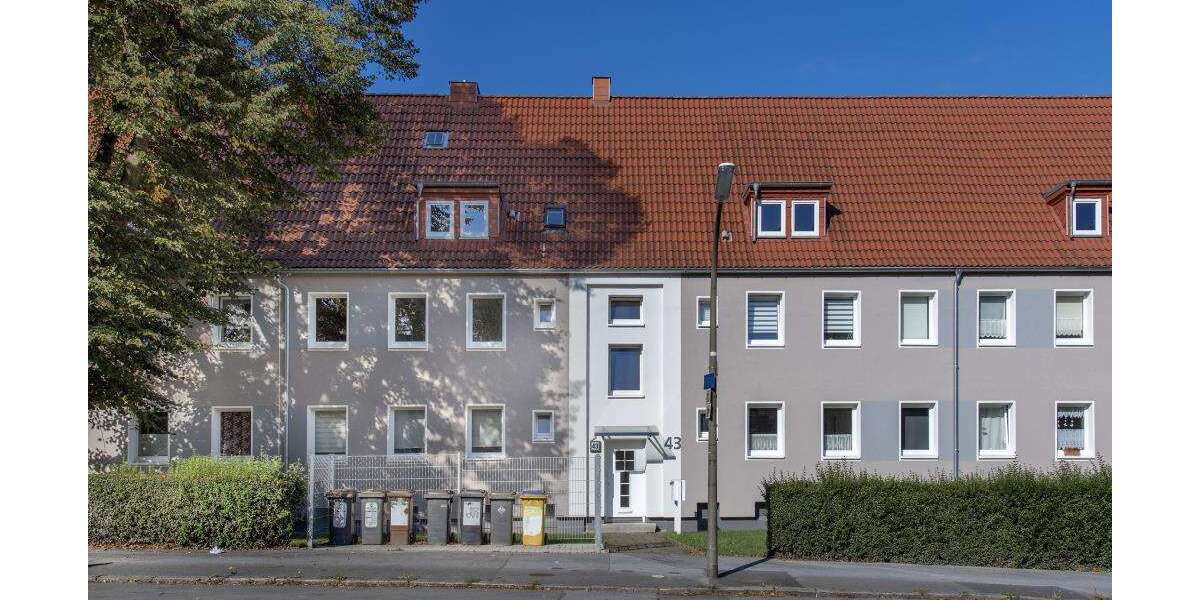 Etagenwohnung Dortmund Kley - 3 Zimmer, 56 m&sup2;, 499&euro; | Angebot:26964539