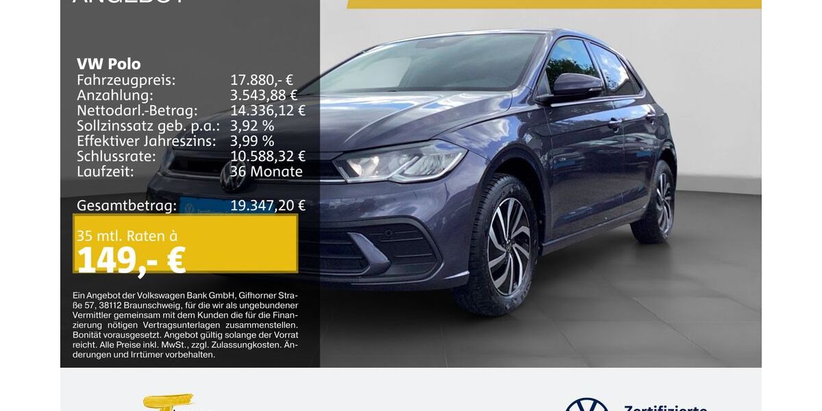 VW Polo 11.328 km 17.680 &euro; Herne 44653