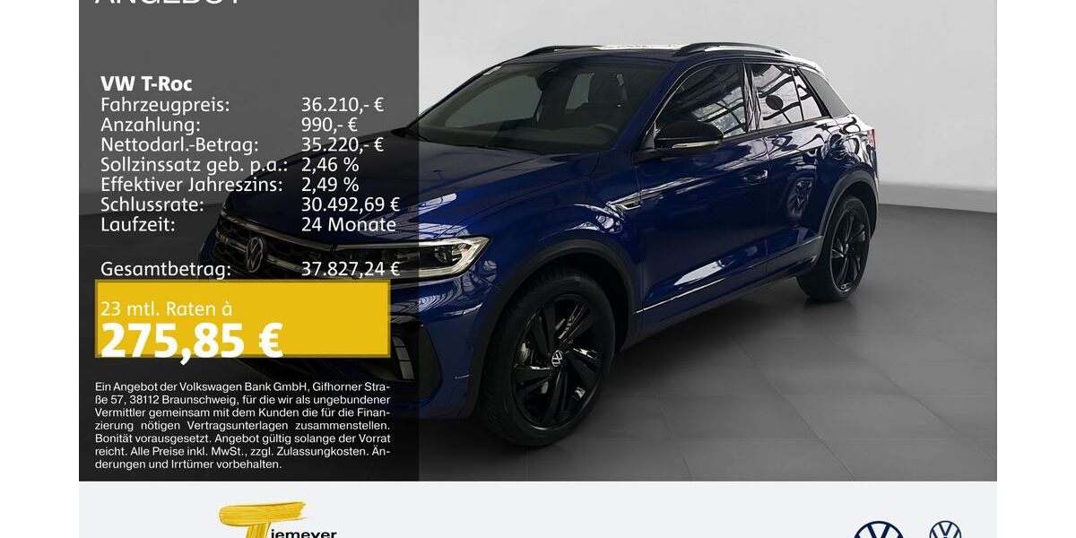 VW T-Roc 8.562 km 35.940 &euro; Gelsenkirchen 45888
