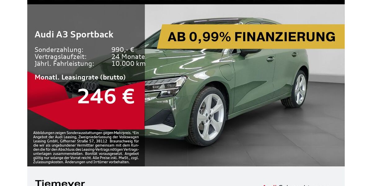 Audi A3 6.361 km 36.190 &euro; Bochum 44809
