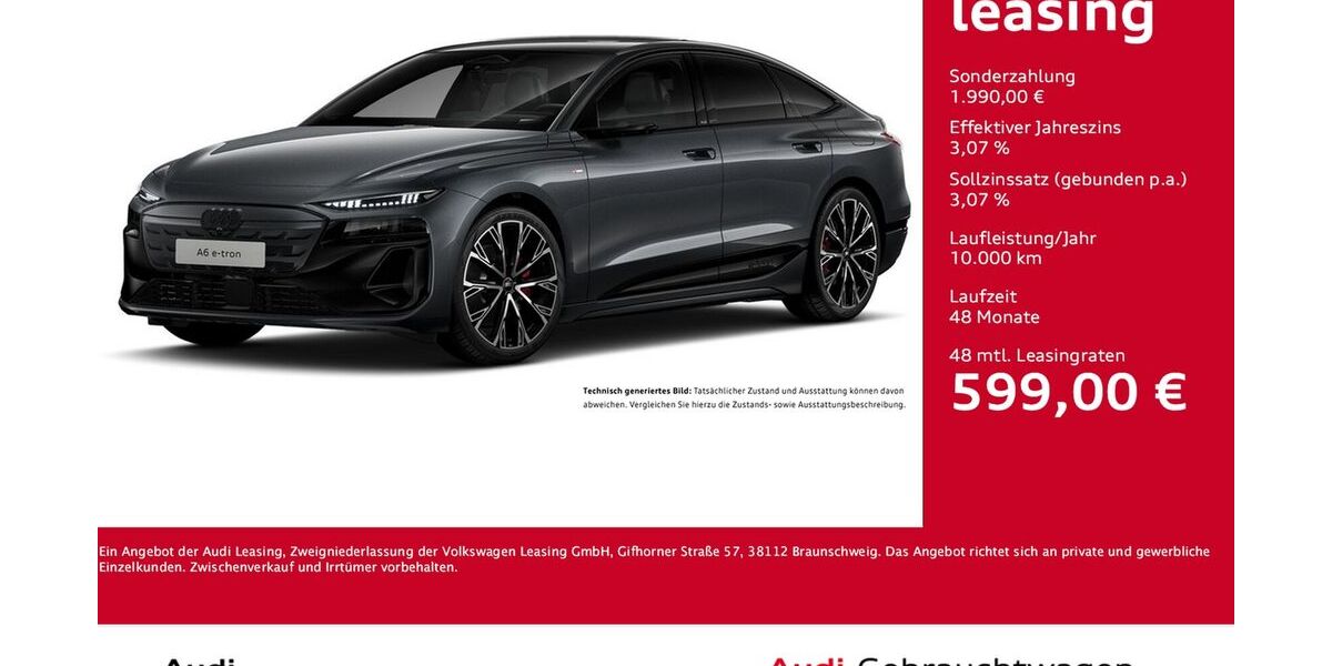 Audi A6 e-tron 18.002 km 64.588 &euro; Dortmund 44143