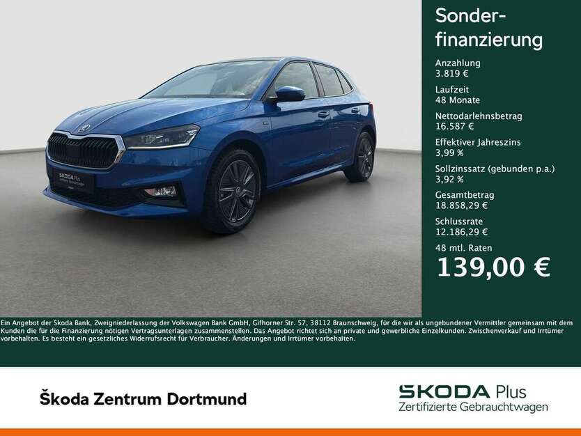 Skoda Fabia 19.079 km 20.406 € Dortmund 44309