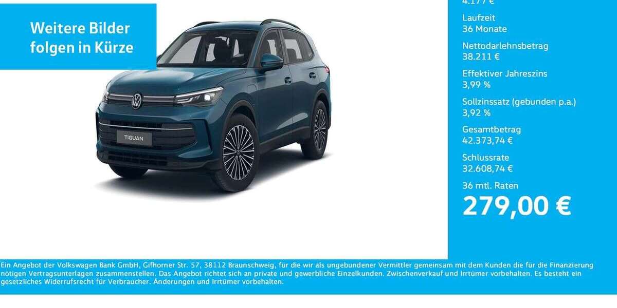 VW Tiguan 6.667 km 42.388 &euro; Dortmund 44141
