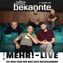 Alte Bekannte - Mehr! - Live 21.11.2025 Kulturboden in der Marktscheune